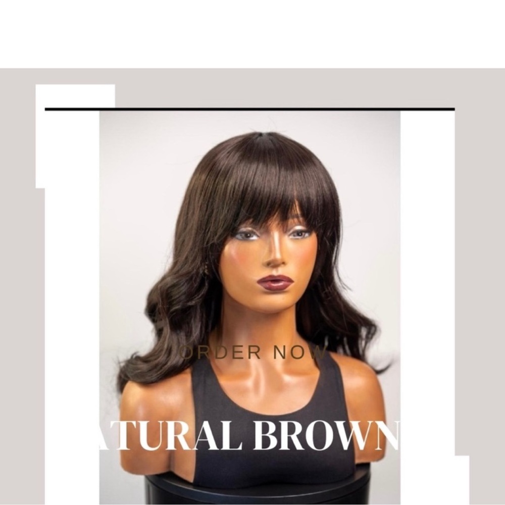 Dark Brown Women's Wig